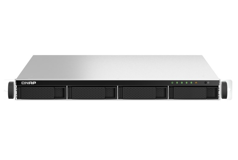 QN17014 QNAP TS-464U-RP-8G,1U 4-Bay rackmount NAS, Intel® Celeron® N5105/N5095 quad-core, 8GB RAM onboard (not