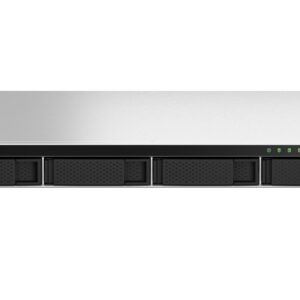 QNAP TS-464U-8G, 4-Bay Rackmount NAS, Intel® Celeron® N5105/N5095 quad-core, 8GB, 2x2.5GbE, 2xM.2 2280