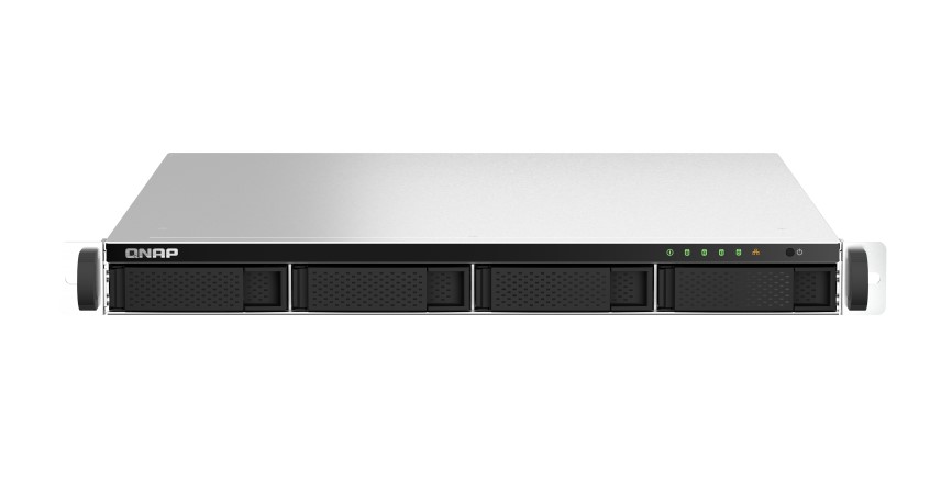 QN17017 QNAP TS-464U-8G, 4-Bay Rackmount NAS, Intel® Celeron® N5105/N5095 quad-core, 8GB, 2x2.5GbE, 2xM.2 2280