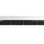 QNAP TS-464eU-8G, 4-bay 1U short depth 12" rackmount NAS, Intel Celeron N5105/N5095 quad-core, burst up to