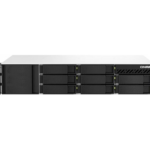 QNAP TS-864eU-RP-8G,8-bay short depth 12" rackmount NAS, Intel Celeron N5095 quad-core, 8 GB onboard not