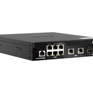 QNAP QSW-M2106R-2S2T, 6 port 2.5Gbps, 2 ports 10GbE SFP+, 2 ports 10GbE RJ45 , web managed switch,