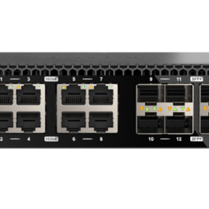 QNAP QSW-M3216R-8S8T, Management Switch, 16 port of 10GbE port speed, 8 port SFP+, 8 port 10gbE RJ45,