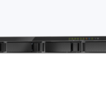 QNAP TS-435XeU-4G 4-bay, 1U short-depth 12" NAS, Marvell Octeon TX2 CN9130 / CN9131 64-bit quad-core 2.2 GHz,
