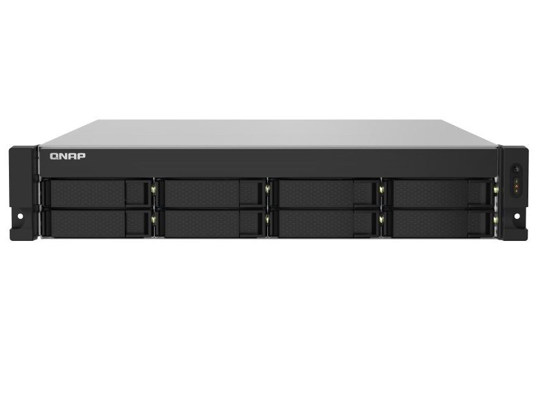 QN17166 QNAP TS-832PXU-4G 8-Bay 2U rackmount NAS Cortex-A57 quad-core 1.7GHz CPU, 4GB DDR4 UDIMM RAM(max 16GB), SATA