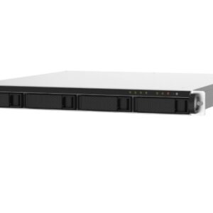 QNAP TS-432PXU-RP-2G 4-Bay 1U rackmount NAS Cortex-A57 quad-core 1.7GHz CPU, 2GB DDR4 UDIMM RAM (max 16GB),