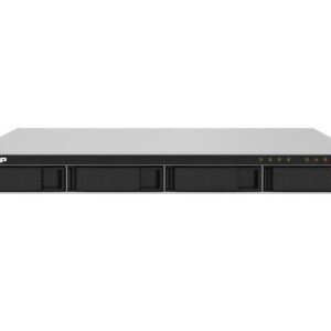 QNAP TS-432PXU-2G 4-Bay 1U rackmount NAS Cortex-A57 quad-core 1.7GHz CPU, 2GB DDR4 UDIMM RAM(max 16GB), SATA