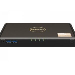QNAP TBS-464-8G 4-bay M.2 PCIe SSD NASbook, Intel Celeron N5105/N5095 4-core, burst up to 2.9GHz, onboard 8GB