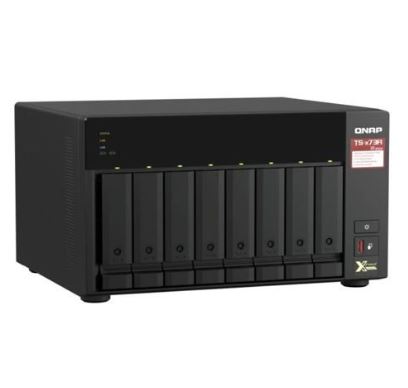 QN17199 QNAP TS-873A-8G, 8-bay NAS, AMD Ryzen V1000 series V1500B 4C/8T 2.2GHz, 8GB DDR4 RAM ( max. 64GB), 8x SATA