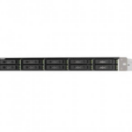 QNAP TS-h1090FU-7232P-64G,1U 10-bay all flash NAS, U.2/U.3 NVMe PCIe Gen4 x4 and SATA 6Gbps bays, AMD EPYC