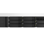 QNAP TS-873AeU-4G, 8-bay short-depth rackmount NAS, AMD Ryzen V1000 series V1500B 4C/8T 2.2GHz, 4GB DDR4