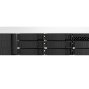 QNAP TS-873AeU-4G, 8-bay short-depth rackmount NAS, AMD Ryzen V1000 series V1500B 4C/8T 2.2GHz, 4GB DDR4