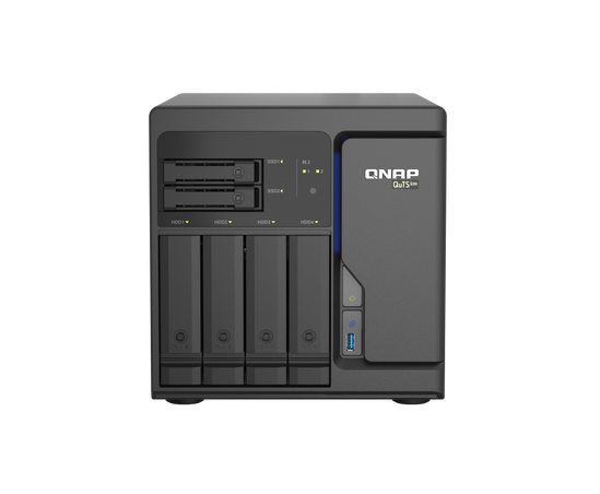 QN17466A QNAP TS-h686-D1602-8G 6 Bay Tower NAS Intel® Xeon® D-1602 2 cores/4 threads 2.5 GHz processor(Turbo Boost