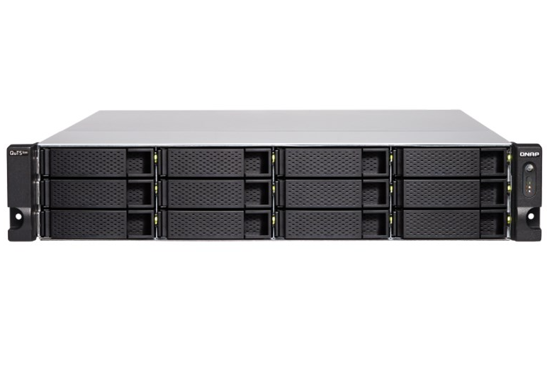 QN17490 QNAP TS-h1886XU-RP-R2-D1622-32G, 12 (+6) -Bay SATA 6Gbps (12 x 3.5" + 6 x 2.5") 2U NAS, Xeon D-1622 4
