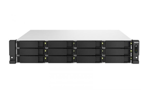 QN17496 QNAP TS-h1887XU-RP-E2334-16G,18-Bay 2U rackmount NAS, Intel® Xeon® E-2334 4 cores / 8 threads 3.4 GHz
