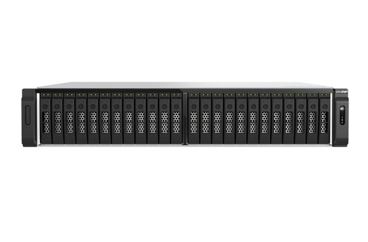 QN17497 QNAP TS-h3077AFU-R5-32G 2U 30-bay 2.5" SATA all flash NAS, AMD Ryzen 7600/Ryzen Pro 7645 6-core/12 thread
