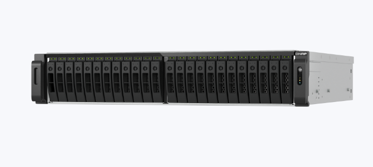 QN17498 QNAP TS-h3077AFU-R7-64G,2U 30-bay 2.5" SATA all flash NAS,AMD Ryzen™ 7700/Ryzen™ Pro 7745 8-core/16