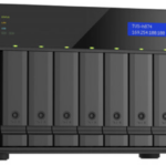 QNAP TVS-h874X-i9-64G, 8-bay QuTS hero NAS, Intel Core i9 16-core (8P+8E) /24-thread Processor, 64GB SO-DIMM