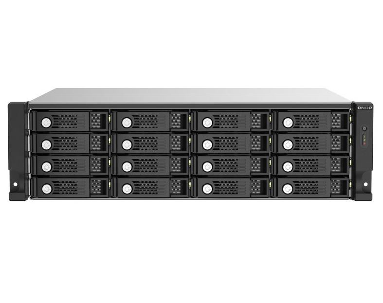 QN17790A QNAP TL-R1620Sep-RP 16-bay 3U rackmount SAS 12Gbps JBOD expansion enclosure with SAS expander, 2.5"/3.5" SAS