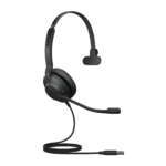 Jabra Evolve2 30 SE Wired USB-A MS Mono Headset, Lightweight & Durable, Noise Isolating Ear Cushions, 2Yr Warranty, Plug-and-play, 2-Mic Technology