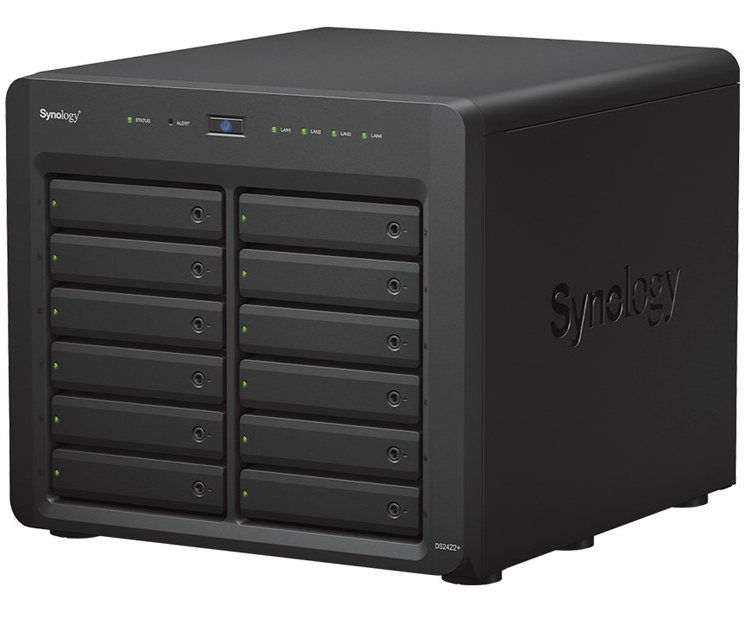 SY20079 Synology DS2422+ DiskStation 12-Bay NAS. PLS CHECK FOR HDD CAPABILITY