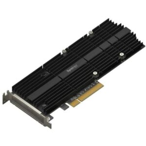 Synology M2D20 PCIe Adapter card supporting Synology SNV3400 and SNV3500 only.