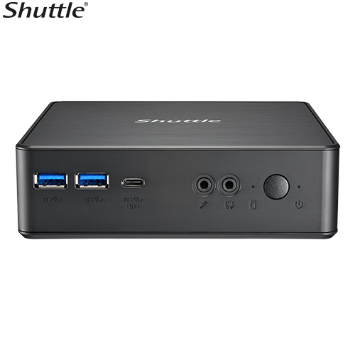 SYS-NC40U Shuttle NC40U Slim Mini PC, 1L Barebone – Celeron 7305, HDMI, DP, VGA, RJ45, LAN, 2xDDR4, 2.5′ HDD/SSD, VESA mount