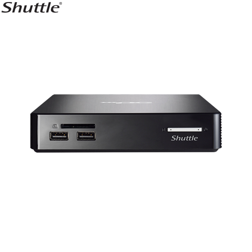 SYS-NS02A Shuttle NS02AV2 Mini PC 0.5L System-Rockchip RK3368, 2GB RAM, 16GB eMMC, LAN, 4xUSB, WIFI+BT, VESA, HDMI, Android 8.1, Free Digital Signage Software