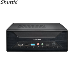 Shuttle XH810 XPC BareboneIntel ® 65W ARL-S Core Ultra 9/7/5 LGA1851, 3L, H810, 2x DDR5(max 96GB), 2x M.2 2280, 2x LAN, 3x COM, HDMI, DP,HDD/SSD, RAID