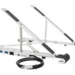 Targus AWU100005GL Portable Stand & Dock +INTEGRATED DOCK -USB-C INPUT, DISPLAY PORT 1.2 ALT MODE PD