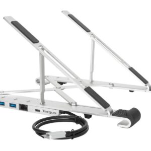 Targus AWU100005GL Portable Stand & Dock +INTEGRATED DOCK -USB-C INPUT, DISPLAY PORT 1.2 ALT MODE PD