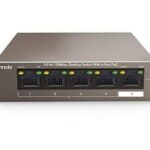 TENDA (TEF1105P-4-63W) 5-Port 10/100Mbps Desktop Switch with 4-Port PoE+