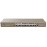 TENDA (TEF1126P-24-250W)26-port FE switch with 24-port PoE+
