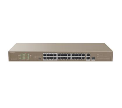 TD82014 TENDA (TEF1126P-24-250W)26-port FE switch with 24-port PoE+