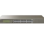 TENDA (TEG1124P-24-250W) 24-Port Gigabit Ethernet Switch with 24-Port PoE+