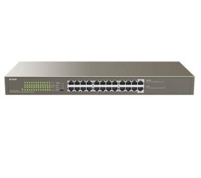 TD82021 TENDA (TEG1124P-24-250W) 24-Port Gigabit Ethernet Switch with 24-Port PoE+