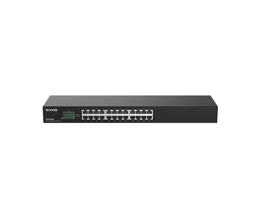 TD86047 TENDA (TEG1024G) 24-port 19inch Gigabit Ethernet Switch