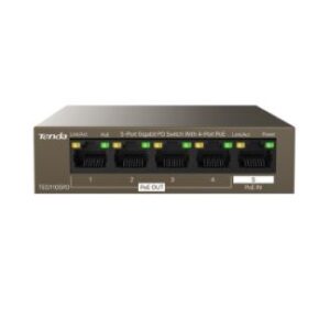 TENDA (TEG1105PD) 5-Port Gigabit PD Switch With 4-Port PoE