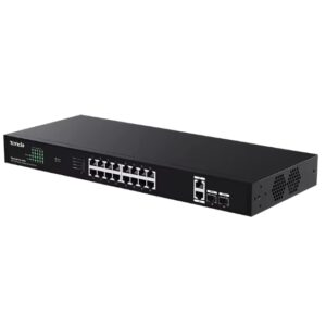Tenda ( TEG1120P-16-150W ) 18GE+2SFP Ethernet Switch With 16-Port PoE+