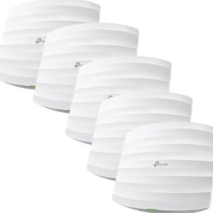 TP-Link AC1750 Ceiling Mount Dual-Band Wi-Fi Access Point, 2× Gigabit RJ45 Port, 50 Mbps at 2.4 GHz + 1300