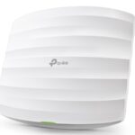 TP-Link 300Mbps Wireless N Ceiling Mount Access Point, Qualcomm, 300Mbps at 2.4GHz, 802.11b/g/n, 1 10/100Mbps