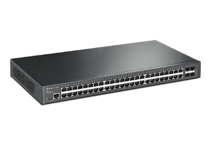 TL30098 TP-Link JetStreamâ„¢ 48-Port Gigabit L2+ Managed Switch with 4 10GE SFP+ Slots, 5-Year WTY