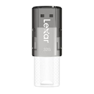 Lexar [NR MODEL] Lexar S60 32GB JumpDrive® USB 2.0 Flash Driveprovides stylish, high-capacity portable storage, allowing you to easily transfer, store