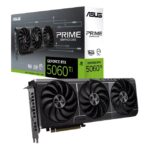 ASUS nVidia GeForce PRIME RTX™ 5060 Ti 16GB GDDR7, 4608CUDA, 2602MHz,16GBGDDR7, 28Gbps,128bit, PCIe5.0, 7680×4320, HDMI2.1b, DP2.1b