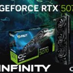PALIT RTX5070 INFINITY 3 OC 12GB GDDR7 192bit 3-DP HDMI NE75070S19K9-GB2050S