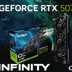 PALIT RTX5070 INFINITY 3 OC 12GB GDDR7 192bit 3-DP HDMI NE75070S19K9-GB2050S