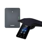 Yealink (CP935W-Base) CP935W Wireless IP Conference Phone, 4" Multi-Touch Screen, DECT, Built-in Microphone,