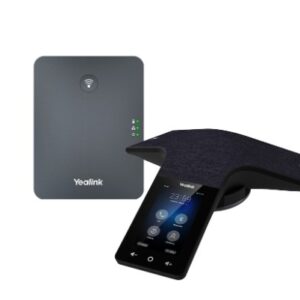 Yealink (CP935W-Base) CP935W Wireless IP Conference Phone, 4" Multi-Touch Screen, DECT, Built-in Microphone,