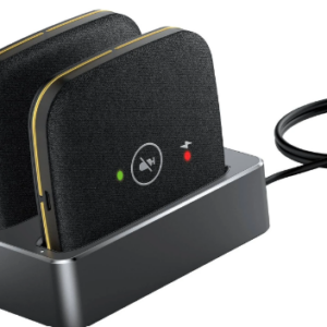Yealink (CPW65-PKG) Wireless DECT Microphone, includes 2x CPW65, charging cradle and 1 x WDD60 USB dongle