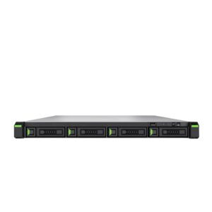QSAN XCubeNAS XN2204-2C-RPSU Rackmount 1U4 bay, Intel Xeon 2-Core CPU, 8GB DDR4 RAM, 2 x M.2 slots, 4 x 2.5GbE, 3-Year Warranty